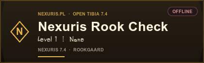 Signature for player Nexuris Rook Check